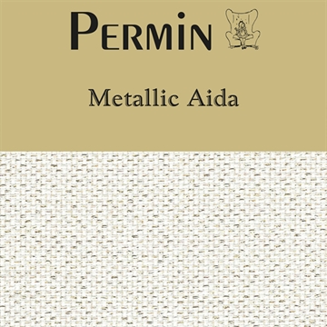 Permin C3706/118-Metallic Aida 5,4-Golden